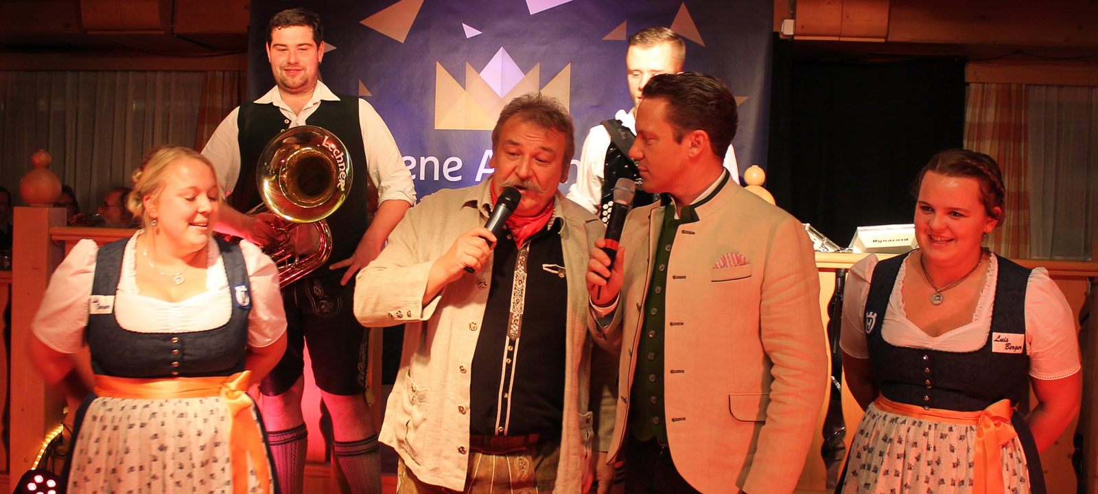 Bei der Goldenen Alpenkrone mit Stefan Mross